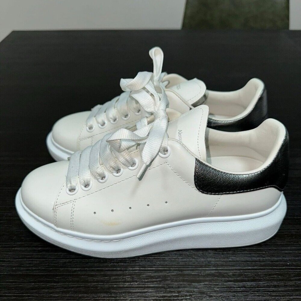 Alexander McQueen Oversized Sneaker White Light Gold W
